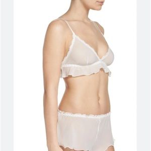 Hanky Panky Chiffon Ruffle Bralette
